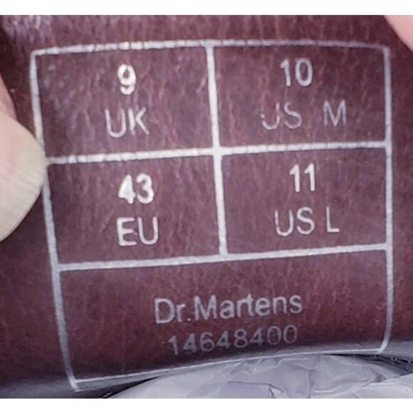 Rare DR. MARTENS HARRIS TWEED 3 Eye Oxford Blue Men's Size US10M/UK9/EUR43 EUC - Picture 2 of 13